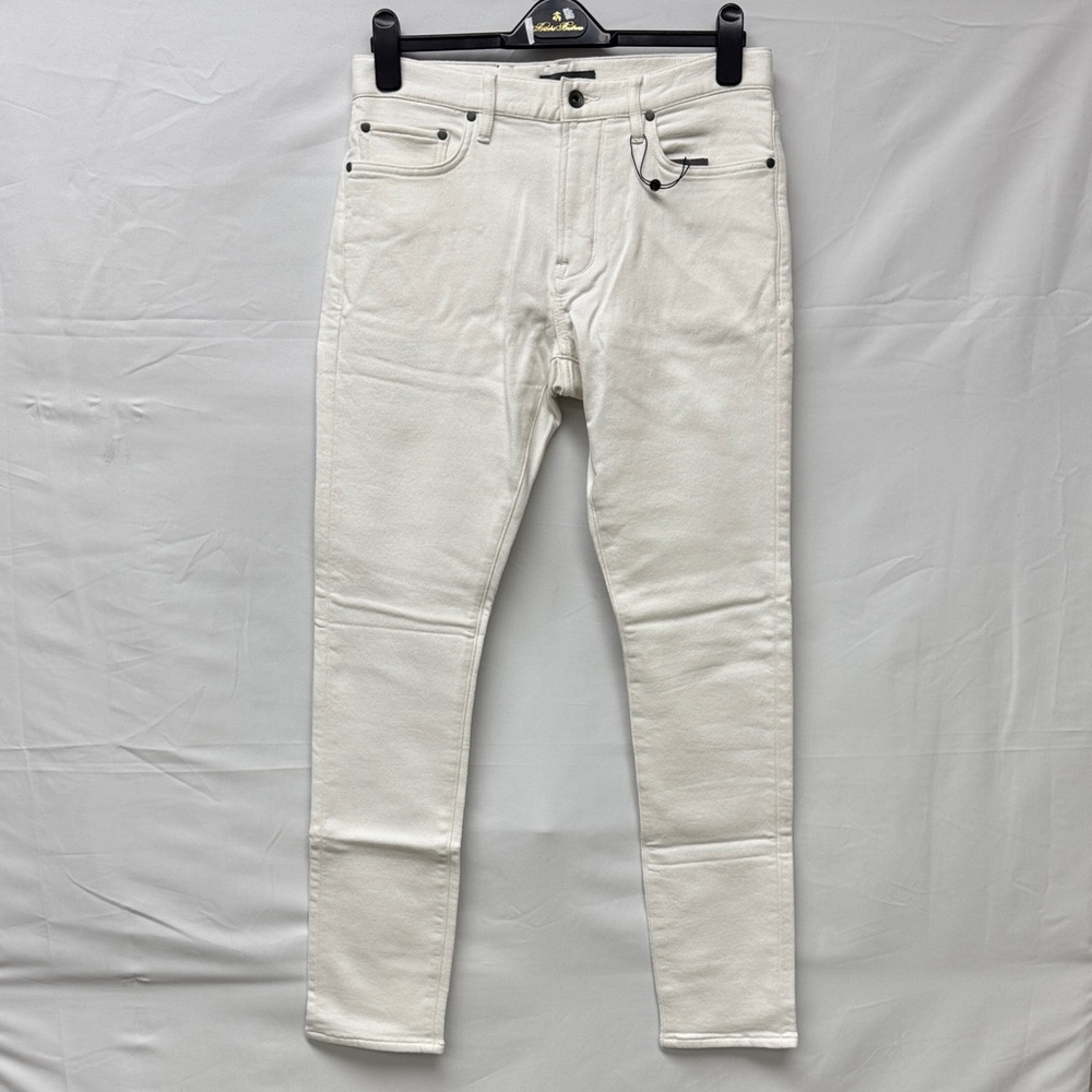 John Varvatos Cream Skinny Jeans. (JV053)